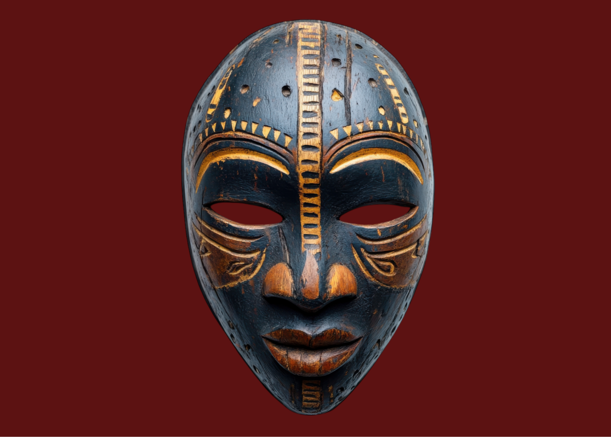 African mask artwork