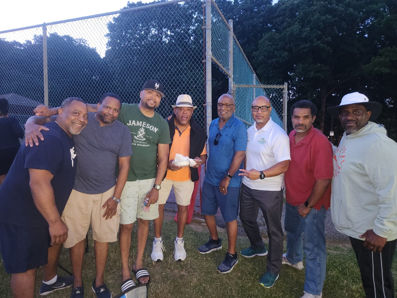 CFA members together outdoors
